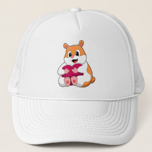 Boné Hamster com Coração