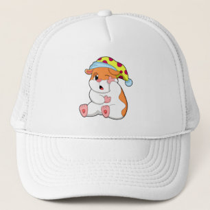 Boné Hamster dormindo com cabeça fria