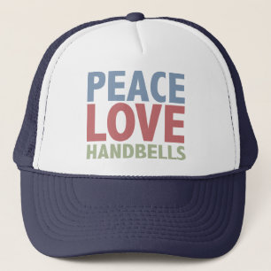 Boné Handbells do amor da paz