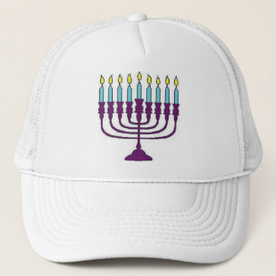 Boné Hanukkah Menorah