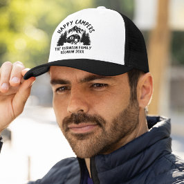 Boné Happy Campers Family Reunion