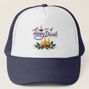 Boné Happy Diwali Trucker Hat