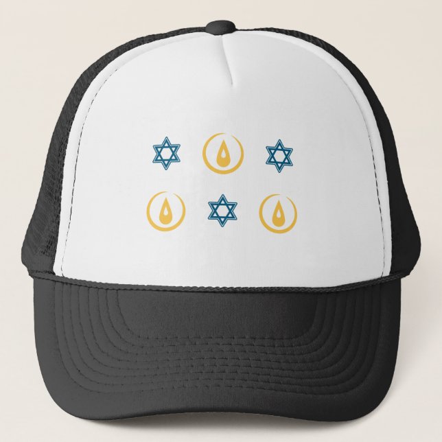 Boné Happy Hanukkah (Frente)