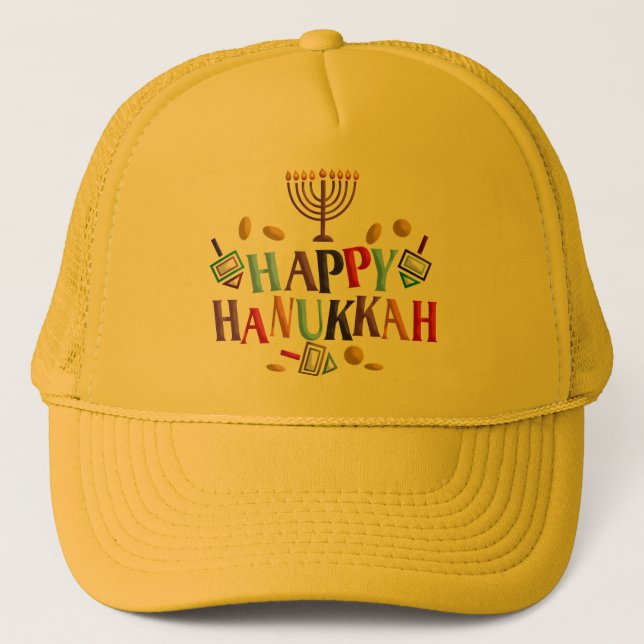 Boné Happy Hanukkah (Frente)