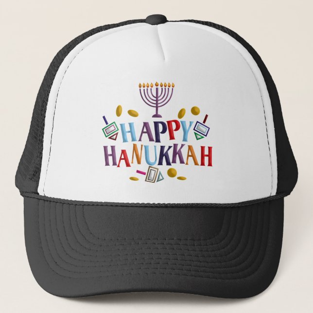 Boné Happy Hanukkah (Frente)