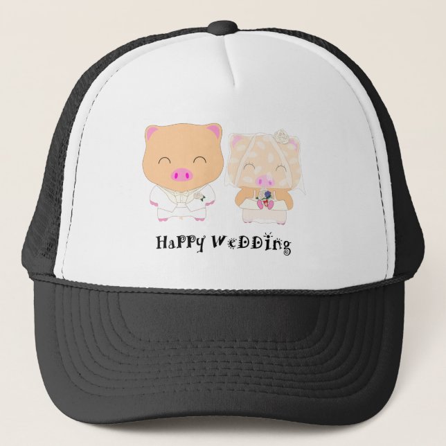 Boné HappyWedding (Frente)