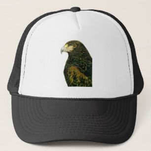 Boné Harris Hawk o chapéu