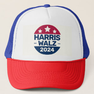 Boné Harris Walz 2024 Campanha pelo Presidente Patrióti