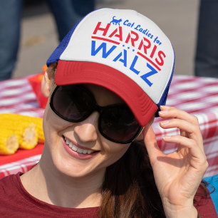 Boné Harris Walz, Cat Ladens para Kamala Harris Tim Wal