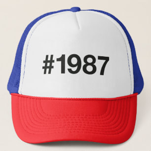 Boné Hashtag 1987