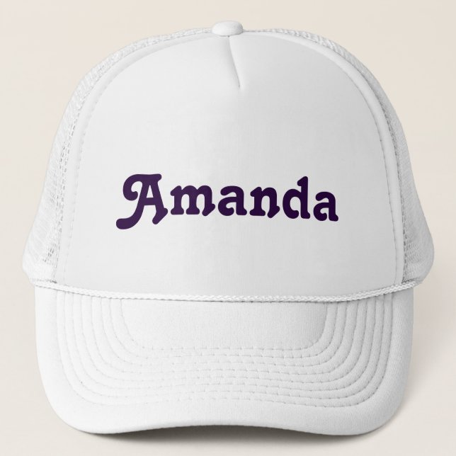 Boné Hat Amanda (Frente)