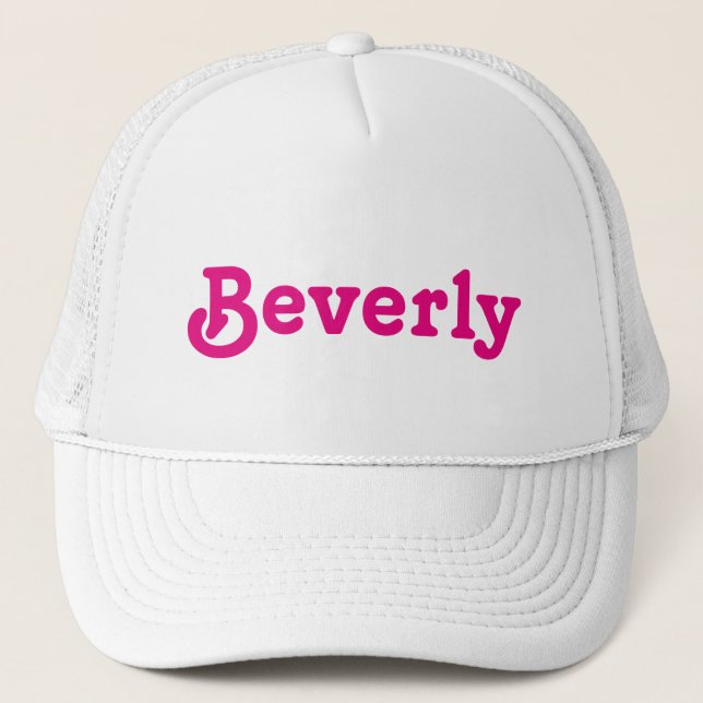Boné Hat Beverly (Frente)