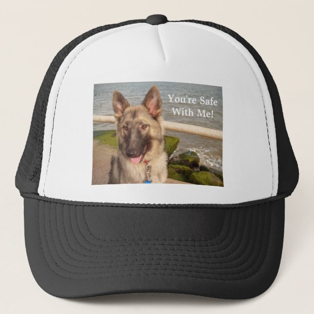 Boné Hat com German shepherd (Frente)
