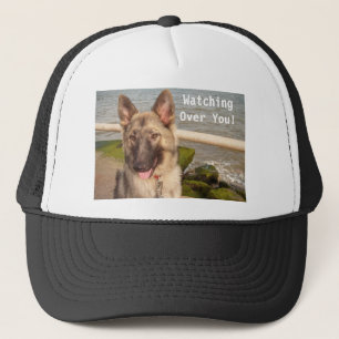 Boné Hat com German shepherd