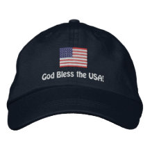 Hat de Bandeira Americana Personalizada