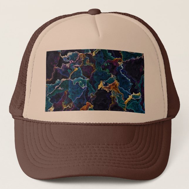 Boné Hat De Caminhão De Fragmentação De Óleo (Frente)