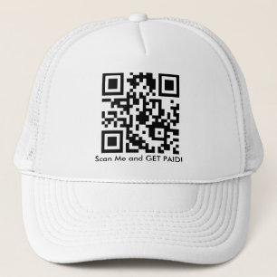 Boné Hat de Código QR de Afiliado