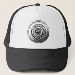 Boné Hat de Escudos Medieval