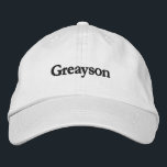 Boné Hat de Reunião Familiar<br><div class="desc">Celebre sua próxima reunião familiar em estilo com este boné personalizado de baseball. Basta adicionar seu nome de família e ano de reunião usando os campos de modelo fácil. Este chapéu personalizado é uma manga divertida e prática que se coordena perfeitamente com nossa coleção de festas de CHURRASCO e verão...</div>