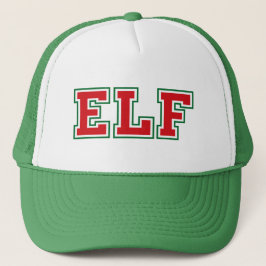 Boné Hat de Trucker Elf Elf Holiday