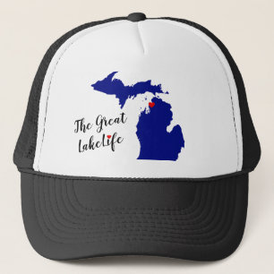 Boné Hat do Caminhoneiro do excelente Lago Michigan