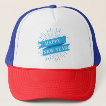 Hat do caminhoneiro feliz ano novo