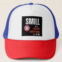 Hat do caminhoneiro feliz ano novo