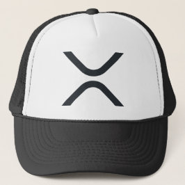 Boné Hat do Conversor do Logotipo "X" XRP