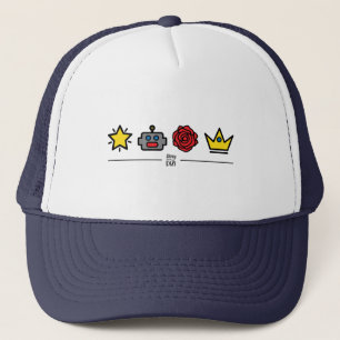 Boné Hat do ícone SCK
