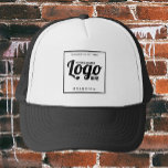 Boné Hat do logotipo personalizado<br><div class="desc">Sinta-se à vontade para personalizar e personalizar este logotipo personalizado que,  com a sua própria marca comercial,  será usado para os funcionários/funcionarios da sua empresa. As opções de edição estão disponíveis.</div>