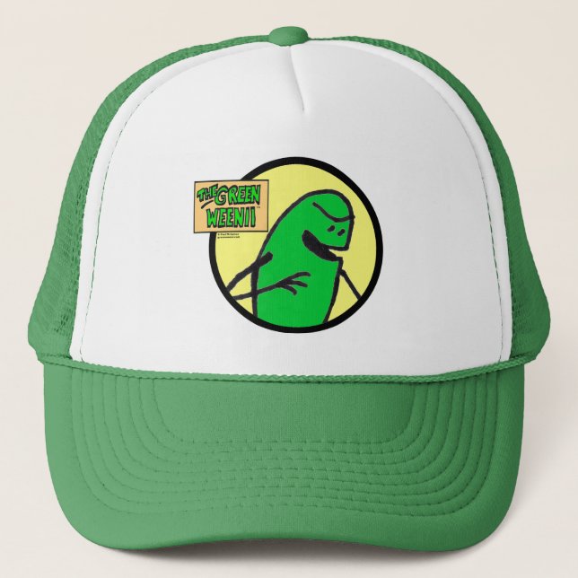 Boné Hat do Logotipo Verde Weenii (Frente)