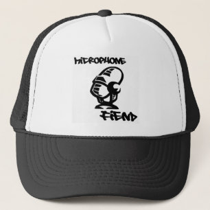 Boné Hat do microfone Fiend
