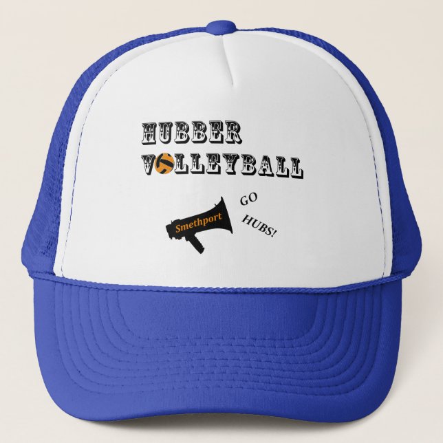 Boné Hat do Ventilador de Voleibol Hubbers Smetport (Frente)