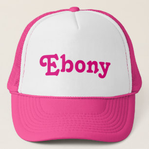 Boné Hat Ebony