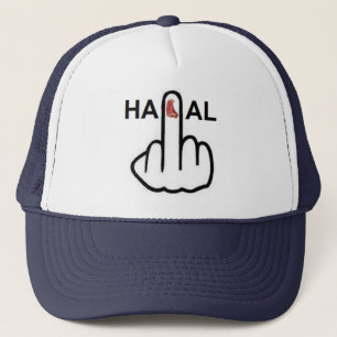 Boné Hat Halal Sacudir