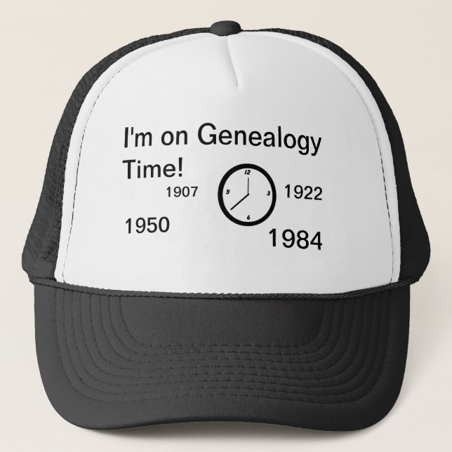 Boné Hat - Hora da Genealogia (Frente)