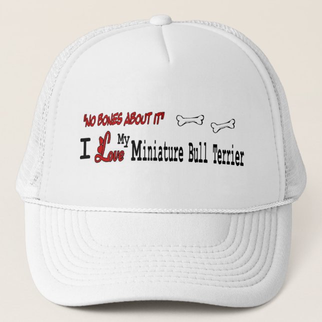 Boné Hat Miniatura Bull Terrier (I Love) (Frente)