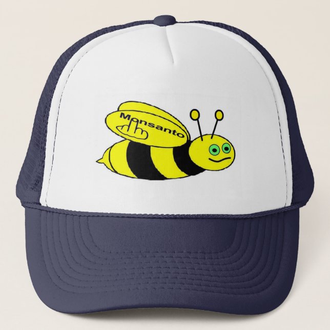 Boné Hat Monsanto Bee Sacudir (Frente)