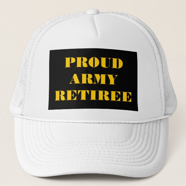 Boné Hat Orud Army Retiree (Frente)