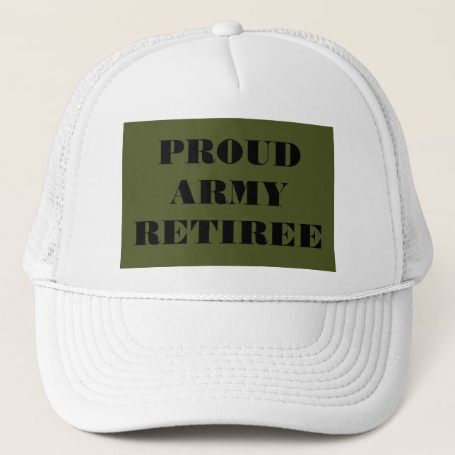 Boné Hat Orud Army Retiree (Frente)