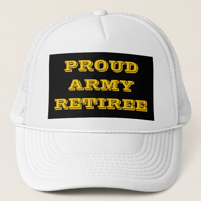 Boné Hat Orud Army Retiree (Frente)