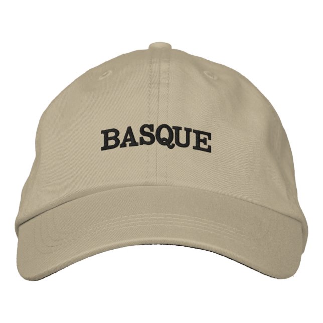 Boné Hat Personalizado Basco (Frente)