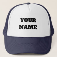 Hat Personalizado De Caminhoneiro De Dois Tons