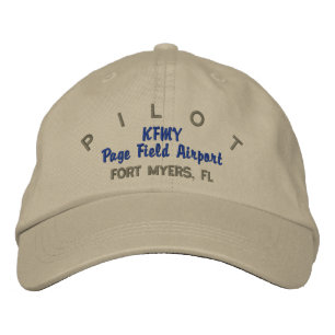 Boné Hat Personalizado do Aviador Piloto