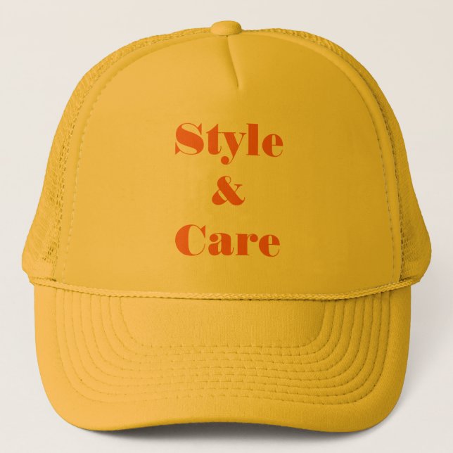 Boné Hat Personalizado do Caminhador de Estilo e Cuidad (Frente)