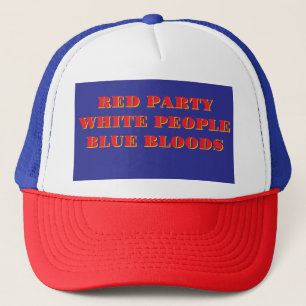 BONÉ HAT REPUBLICANO VERMELHO, BRANCO E AZUL