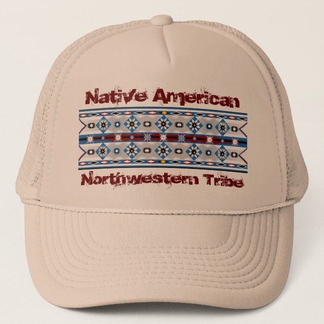 Boné Hat Sioux Americano Nativo (Frente)