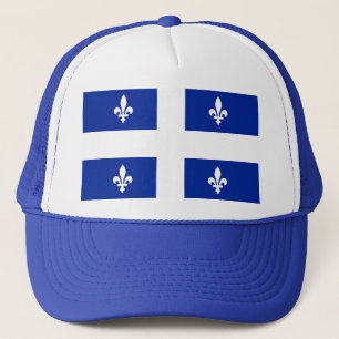 Boné Hat with Flag of Quebec, Canada