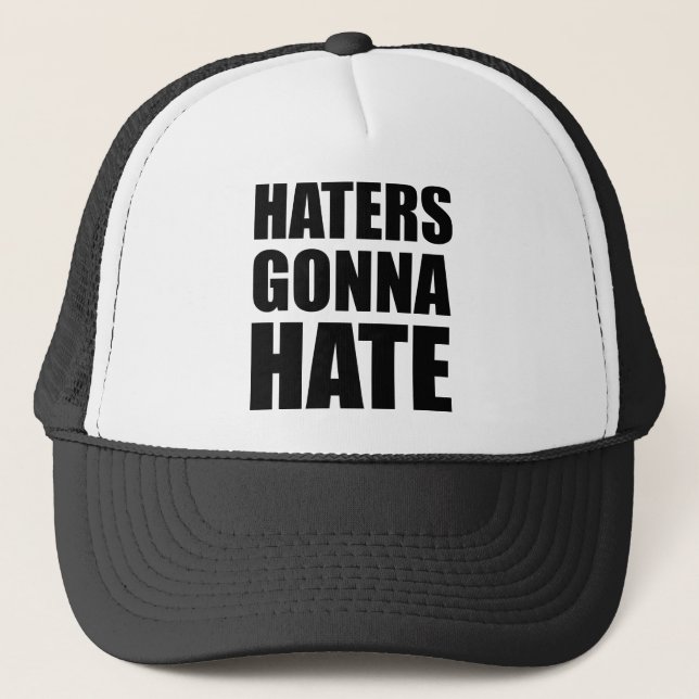 Boné Hater Vai Odiar (Frente)