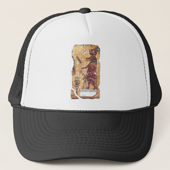 Boné Hathor da Deusa Egípcia Antiga (Frente)